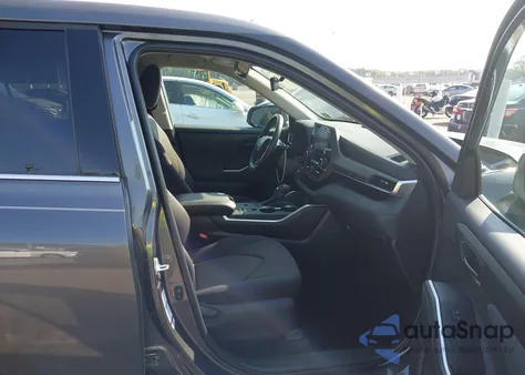 2022 Toyota Highlander Hybrid Le z USA, uszkodzony, nr VIN 5TDBBRCH2NS560230